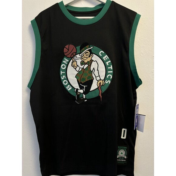 NBA Boston Celtics Jayson Tatum #0 Mens Medium Green Game Tank New Leprechaun ☘️ - Picture 1 of 10